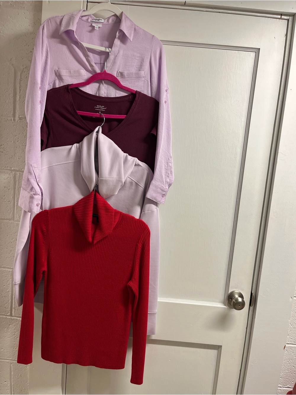 Lot of women’s tops. Banana Republic Ribbed Turtleneck/t-shirt/shirt/cowlneck